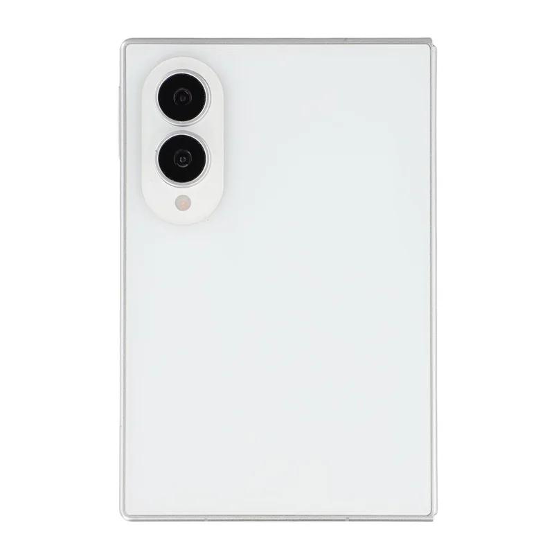 For Samsung Galaxy Z Fold8 Black Screen Fake Phone Model Not Real Smartphone Display (Without Logo) - White