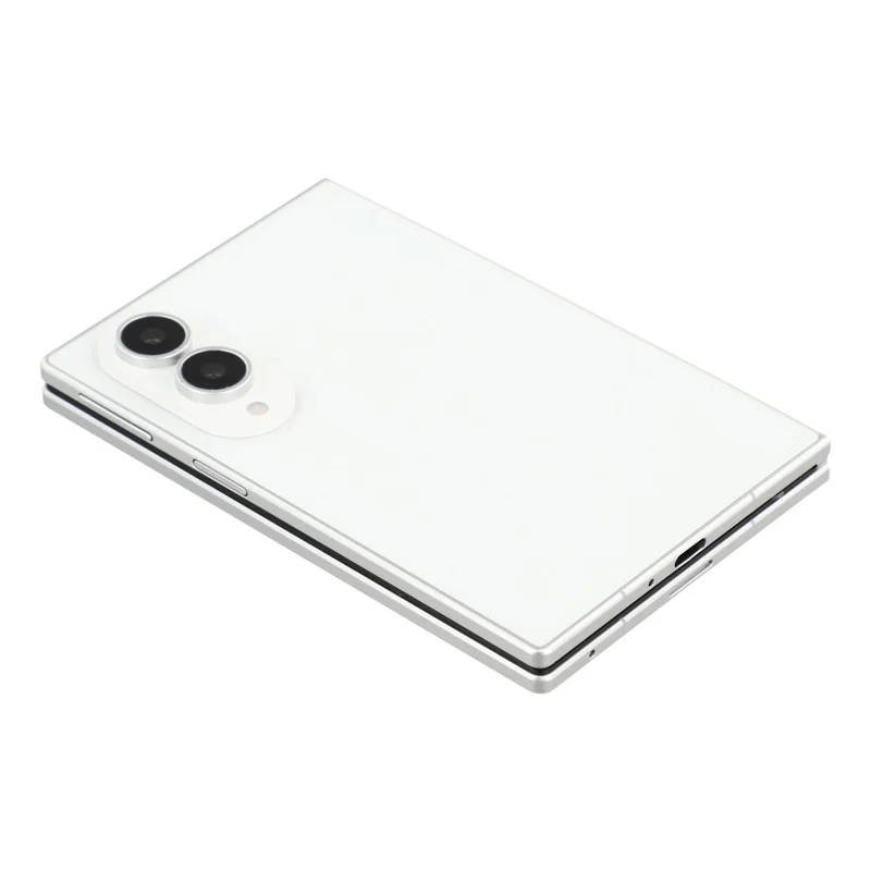 For Samsung Galaxy Z Fold8 Black Screen Fake Phone Model Not Real Smartphone Display (Without Logo) - White