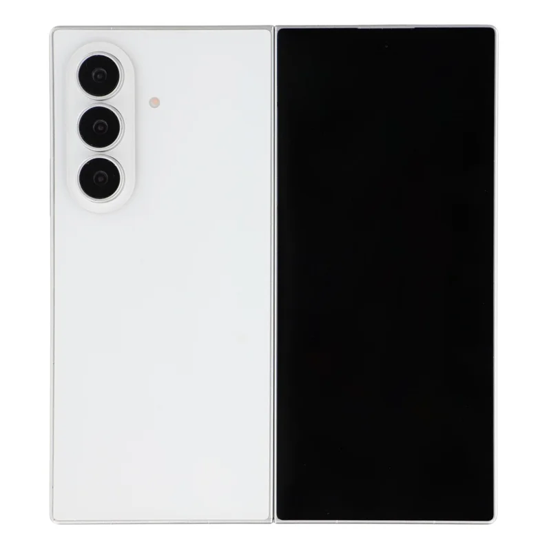 For Samsung Galaxy Z Fold8 Ultra Black Screen Fake Phone Model Not Real Smartphone Display (Without Logo) - White