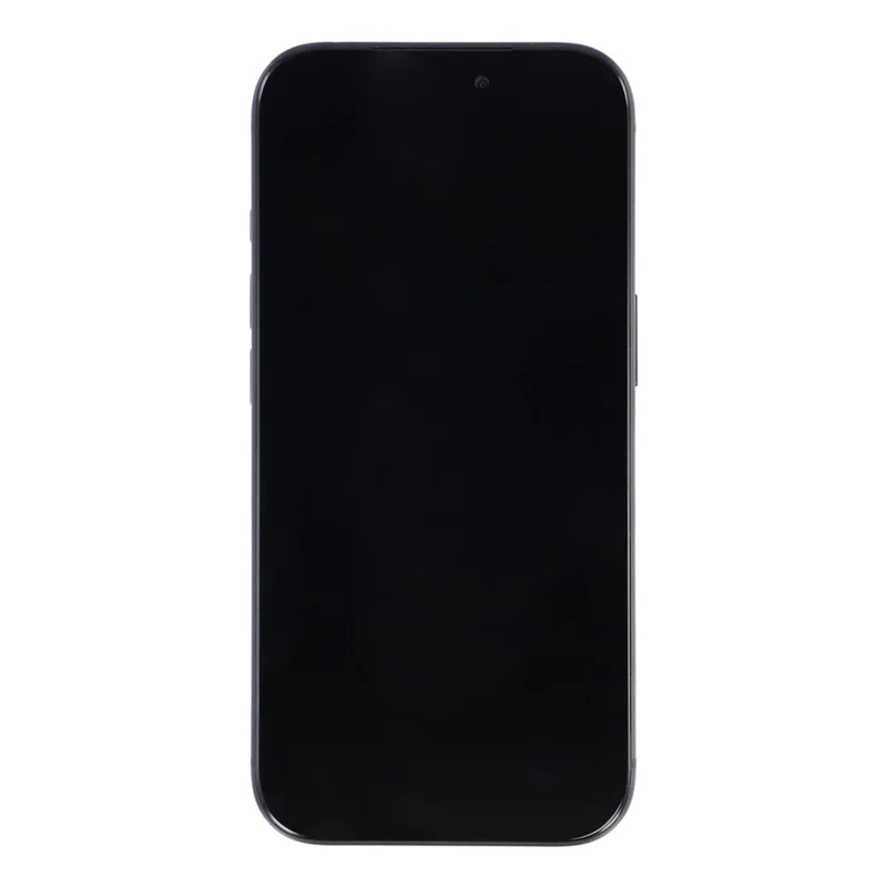 Modelo de Teléfono Falso Pantalla Negra para iPhone 18 Pro, No es un Teléfono Inteligente Real, Exhibición (Sin Logotipo) - Negro