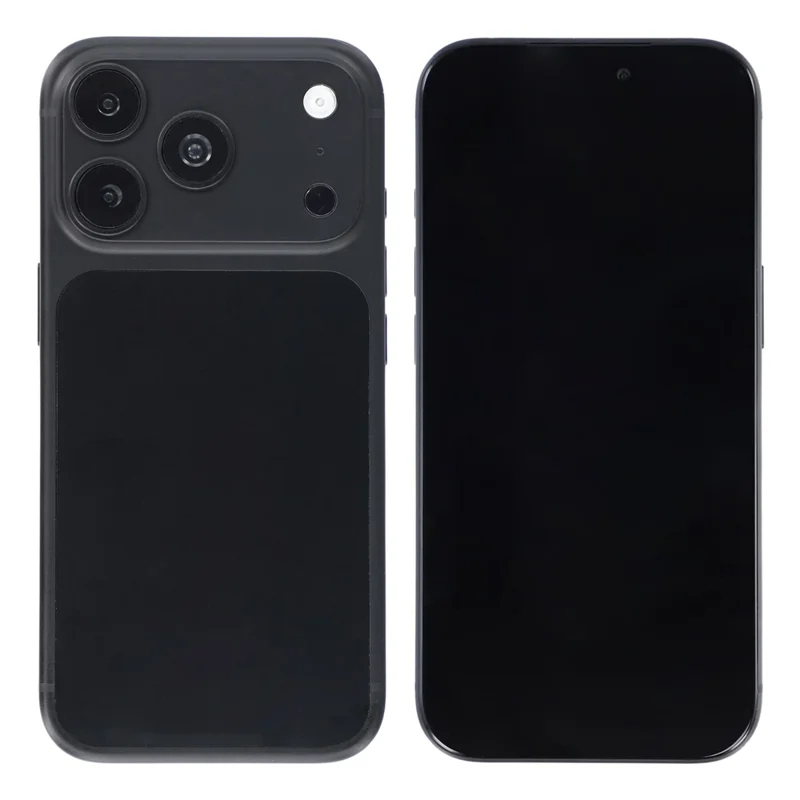 För iPhone 18 Pro Max Svart Skärm Falsk Telefonmodell Inte Riktig Smartphone Display (Utan Logotyp) - Svart