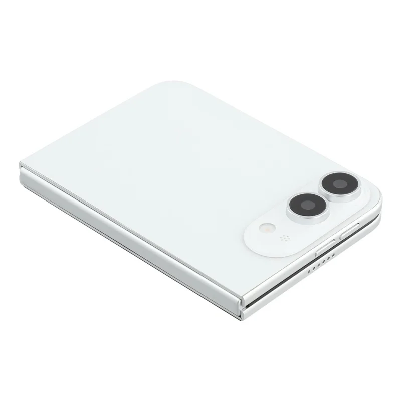 For iPhone Fold Sort Skærm Falsk Telefonmodel Ikke Rigtig Smartphone Display (uden Logo) - Hvid