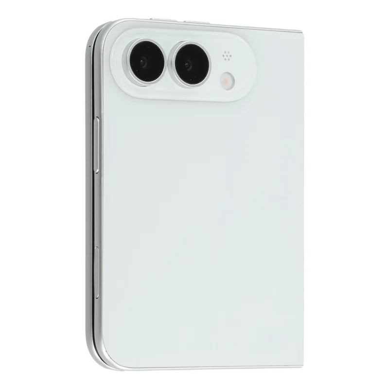 For iPhone Fold Sort Skærm Falsk Telefonmodel Ikke Rigtig Smartphone Display (uden Logo) - Hvid