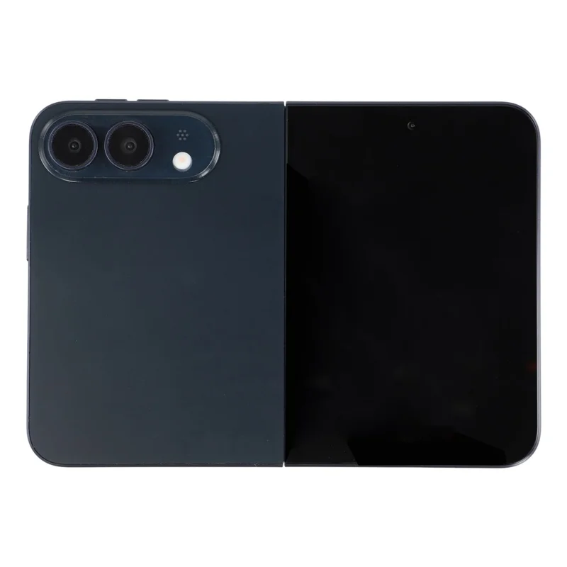 Модель телефона For iPhone Fold с черным экраном, ненастоящий телефон, дисплей (без логотипа) — черный
