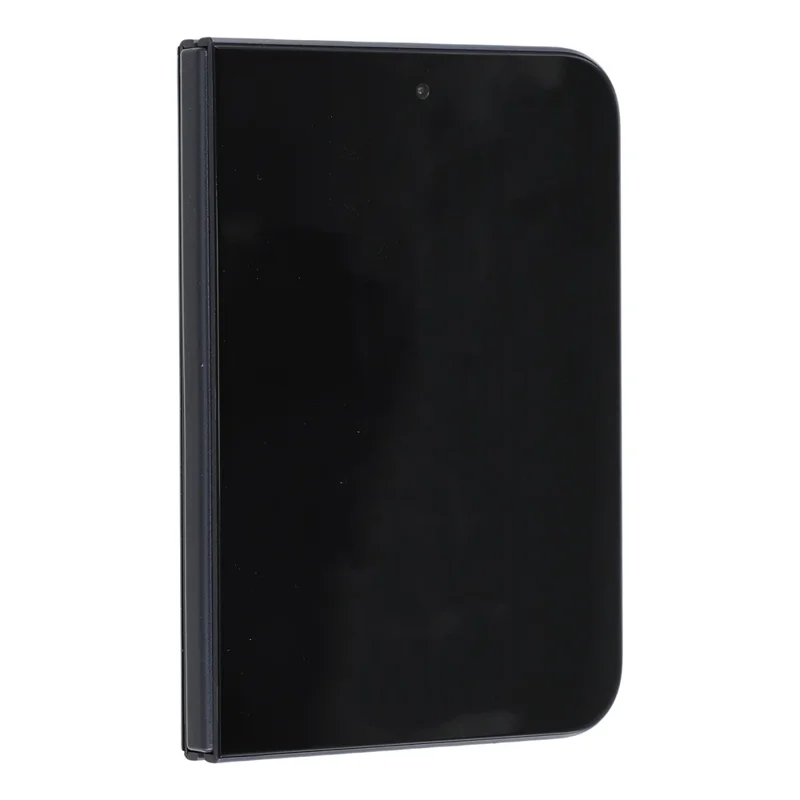 Модель телефона For iPhone Fold с черным экраном, ненастоящий телефон, дисплей (без логотипа) — черный