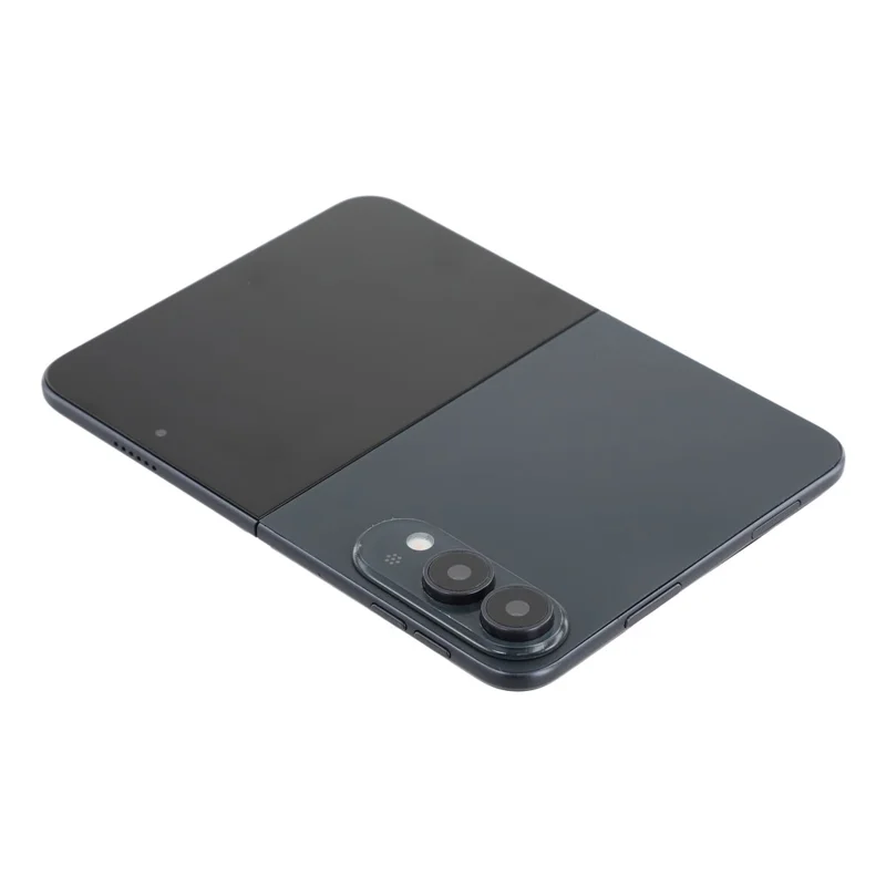 Модель телефона For iPhone Fold с черным экраном, ненастоящий телефон, дисплей (без логотипа) — черный