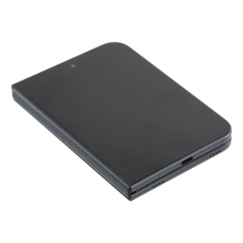Модель телефона For iPhone Fold с черным экраном, ненастоящий телефон, дисплей (без логотипа) — черный