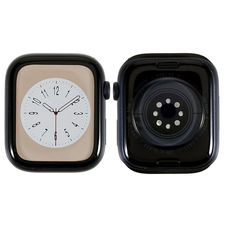 Für Apple Watch Series 8 45mm Replica Watch Modell Farbbildschirm Dummy Watch Display In Shop Streich Gefälschte Watch Modell - Midnight