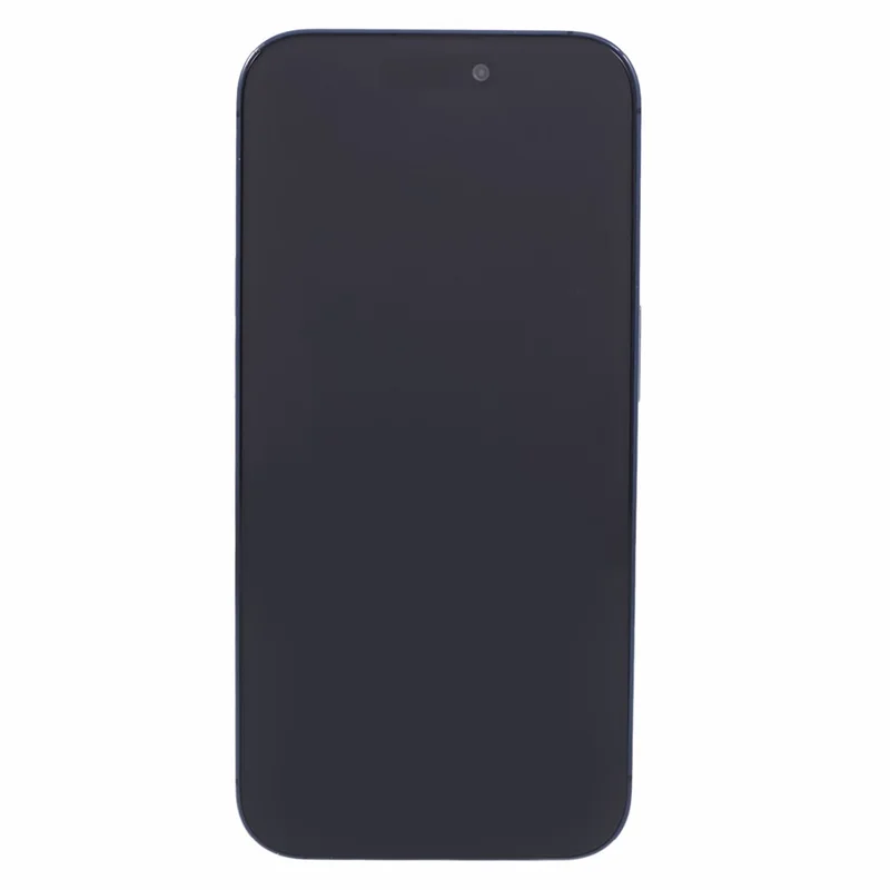 For iPhone 15 Pro Max Dummy Fake Phone Display Model Non-Working Phone Model Toy (Without Logo) - Blue Titanium