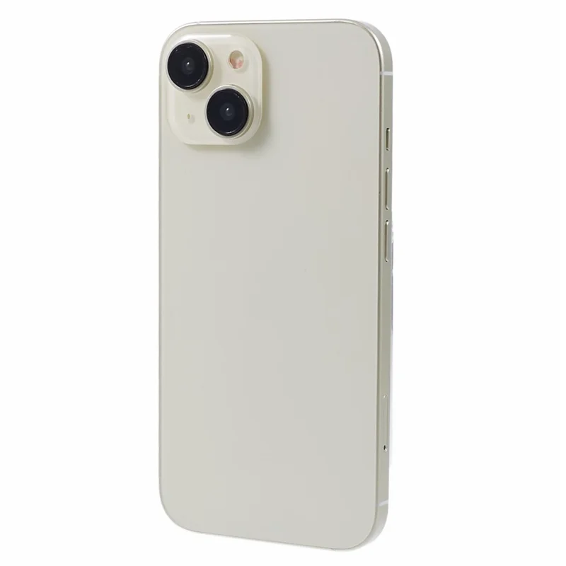 For iPhone 15 Fake Toy Phone Non-Working Dummy Phone Display Model (Without Logo) - Yellow