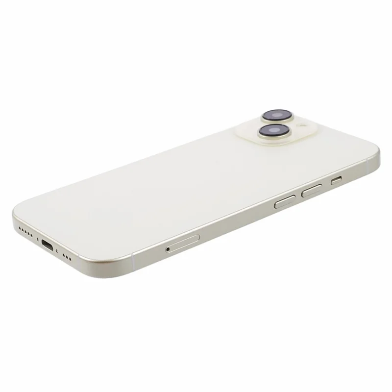 For iPhone 15 Fake Toy Phone Non-Working Dummy Phone Display Model (Without Logo) - Yellow