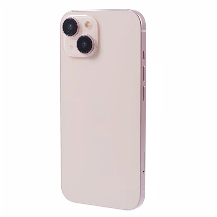 For iPhone 15 Fake Toy Phone Non-Working Dummy Phone Display Model (Without Logo) - Pink