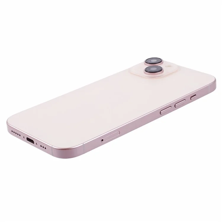 For iPhone 15 Fake Toy Phone Non-Working Dummy Phone Display Model (Without Logo) - Pink
