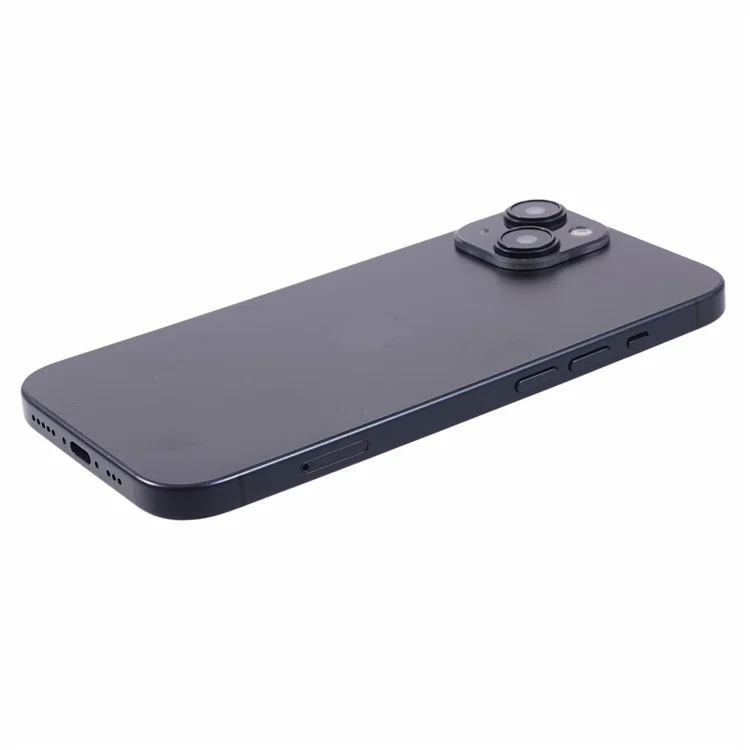 Pour iPhone 15 Faux téléphone factice Non Fonctionnel Modèle de téléphone d'affichage Jouet (Sans logo) - Noir