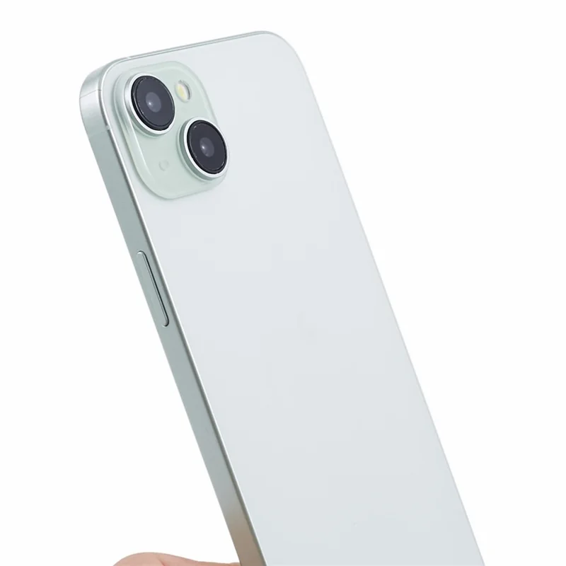 For iPhone 15 Plus Color Screen Dummy Fake Phone Model Non-Working Replica 1:1 Phone (Without Logo) - Green