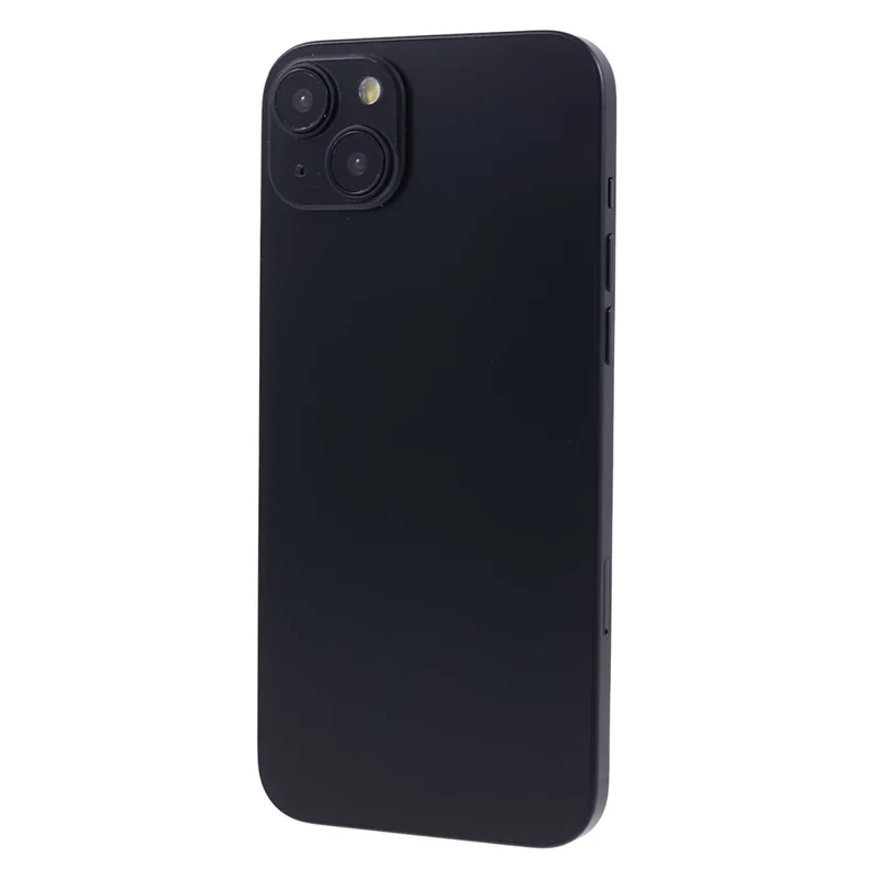 For iPhone 15 Plus Color Screen Dummy Fake Phone Model Non-Working Replica 1:1 Phone (Without Logo) - Black