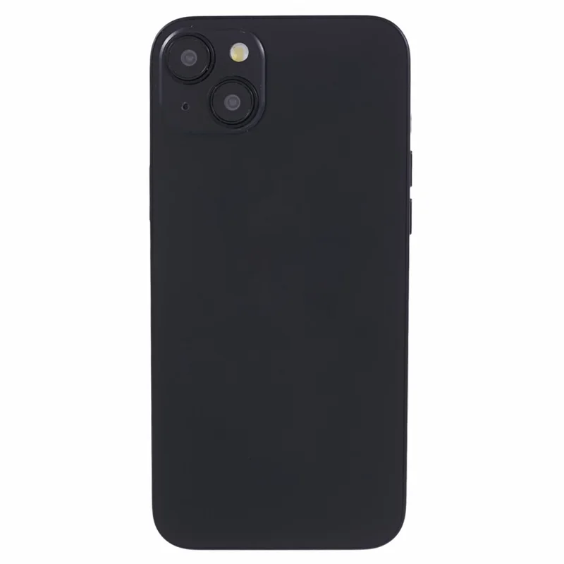 For iPhone 15 Plus Color Screen Dummy Fake Phone Model Non-Working Replica 1:1 Phone (Without Logo) - Black