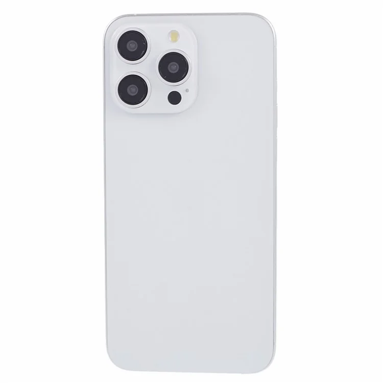 Per iPhone 15 Pro Max Replica Dummy Phone Display Fake 1:1 Scale Non-Working Model Toy (Senza Logo) - Titanio Bianco