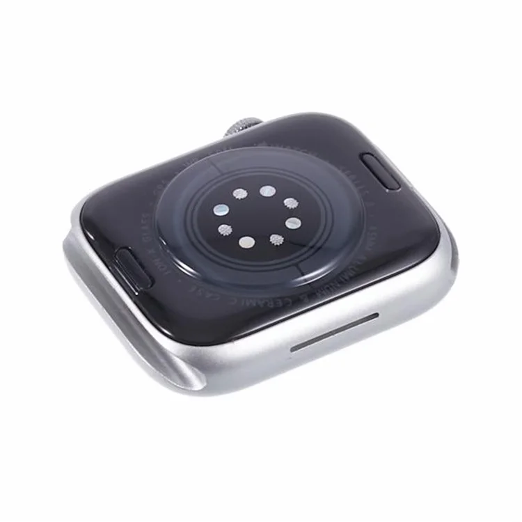 Для Apple Watch Series 9 45 мм Цветной экран Dummy Fake Models Non-working Watch Showpiece Props - Серебристый