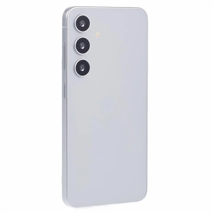 For Samsung Galaxy S24 Dummy Phone Model Non-Working Fake Phone Display Model Toy (Without Logo) - Marble Grey