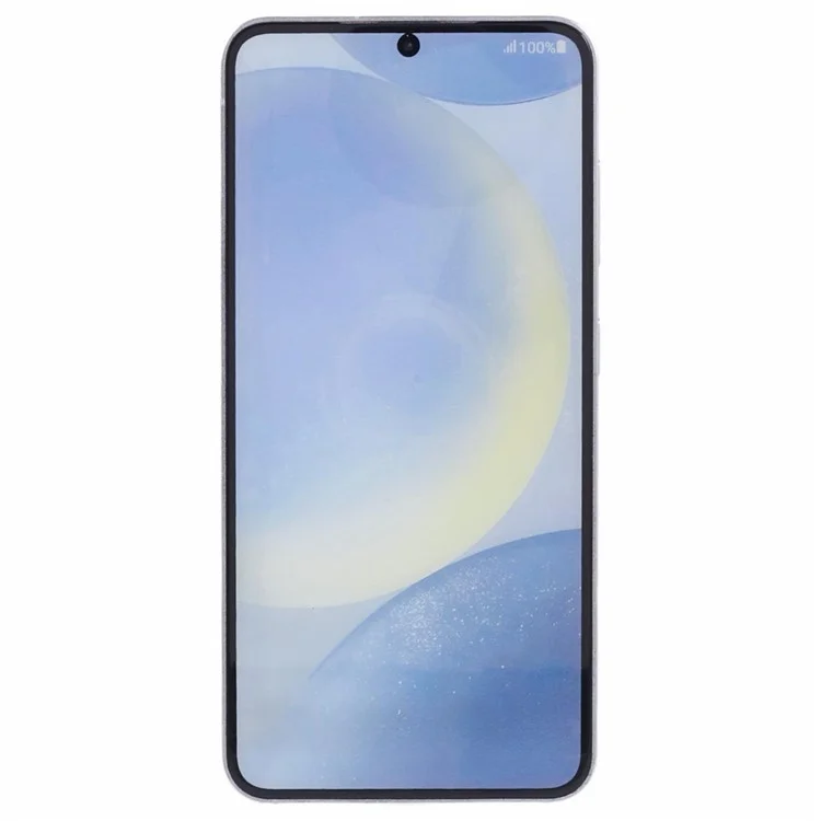 For Samsung Galaxy S24 Dummy Phone Model Non-Working Fake Phone Display Model Toy (Without Logo) - Marble Grey