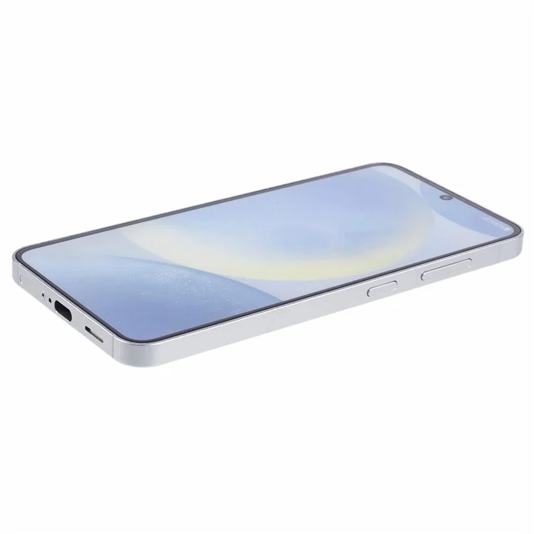 For Samsung Galaxy S24 Dummy Phone Model Non-Working Fake Phone Display Model Toy (Without Logo) - Marble Grey