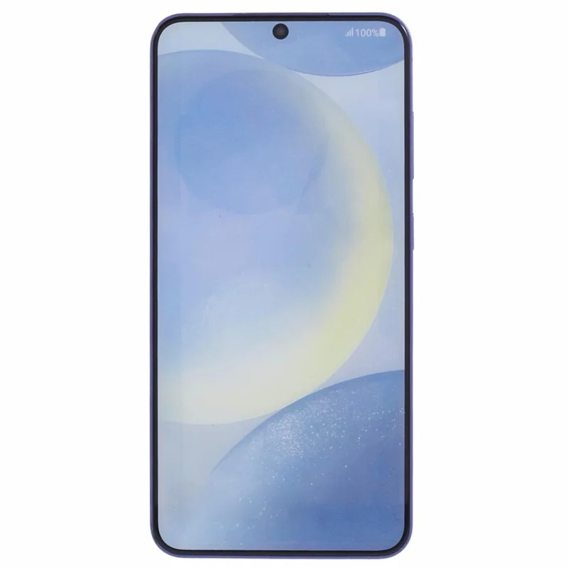 For Samsung Galaxy S24+ Color Screen Fake Phone Dummy Phone Model Replica Non-Working Phone 1:1 (Without Logo) - Cobalt Violet