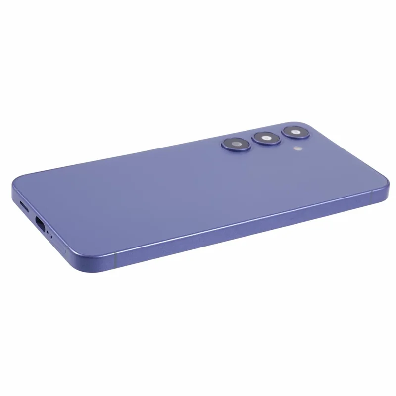 For Samsung Galaxy S24+ Color Screen Fake Phone Dummy Phone Model Replica Non-Working Phone 1:1 (Without Logo) - Cobalt Violet