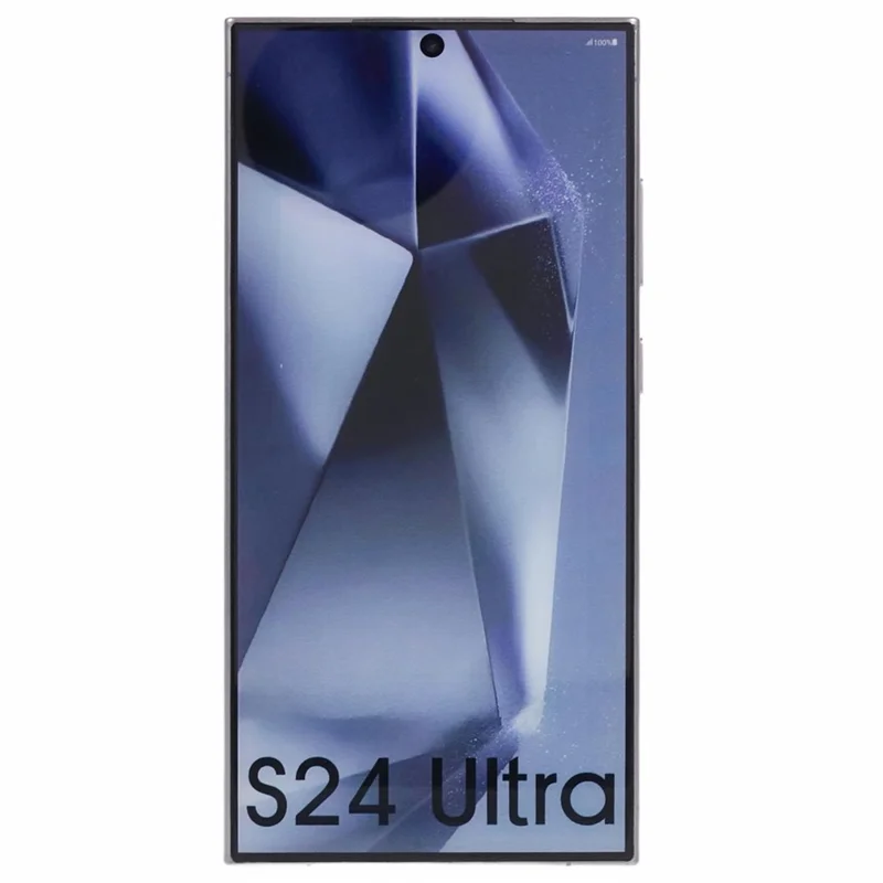 For Samsung Galaxy S24 Ultra Non-Working Phone Dummy Display Model Color Screen Phone Toy (Without Logo) - Marble Grey