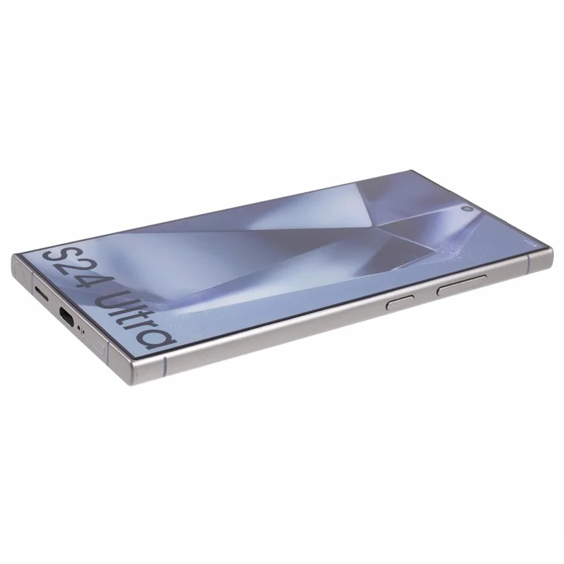 For Samsung Galaxy S24 Ultra Non-Working Phone Dummy Display Model Color Screen Phone Toy (Without Logo) - Marble Grey