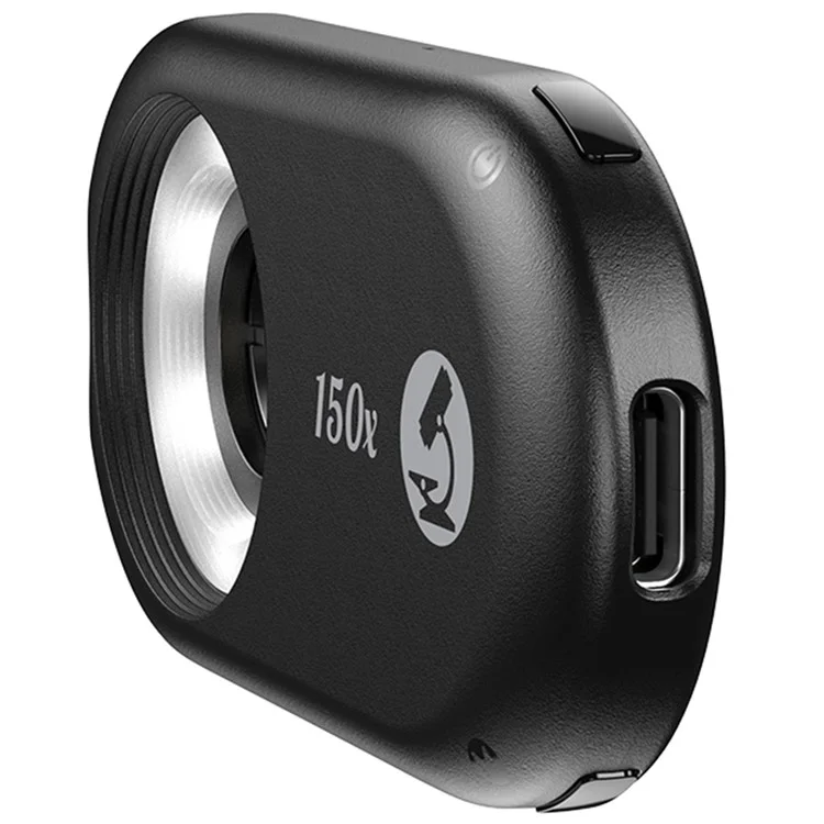 APEXEL APL-MS150 Supporto per telefono cellulare Clip 150x Ingrandimento Microscopio con filtro CPL