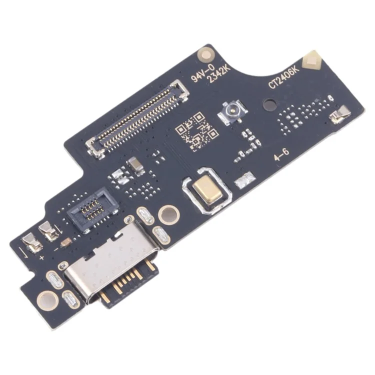 Per Xiaomi Redmi Note 13 Pro 4G / Poco M6 Pro 4G Dock Connector Charging Port Flex Cable Parte di riparazione (Senza logo)