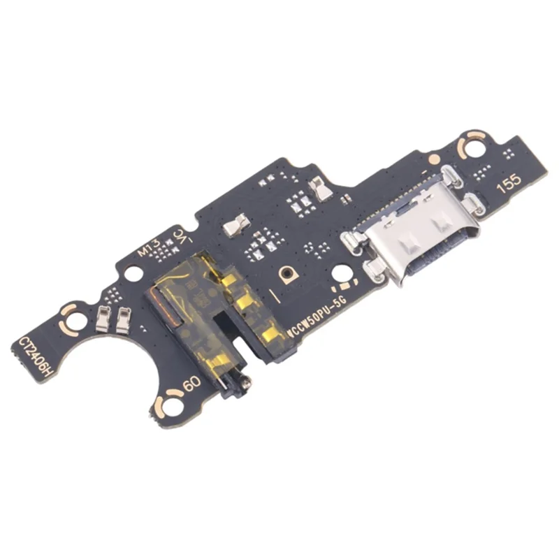 Dockconnector oplaadpoort flexkabel reparatieonderdeel voor Honor Play 50 Plus 5G (zonder logo)