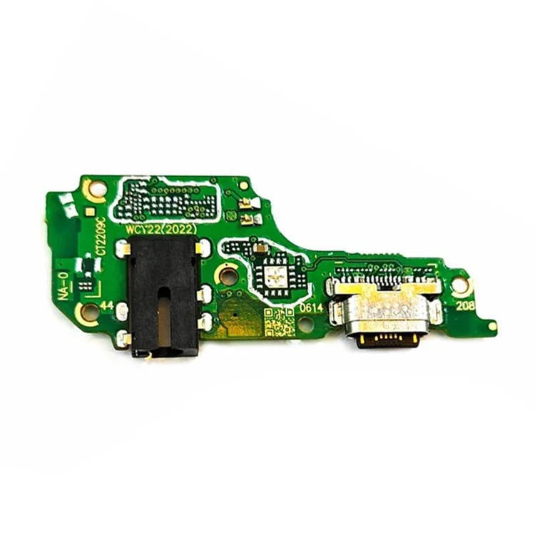 Para Vivo Y22 4G / Y22s 4G / Y35 4G (2022) Connector de Encaixe da Porta de Carregamento Flex Cable Repair Parte (sem Logotipo)