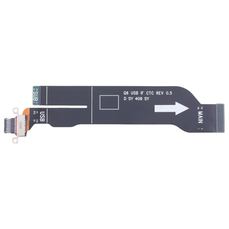 For Samsung Galaxy Z Fold6 5G F956B OEM Dock Connector Charging Port Flex Cable (Without Logo)