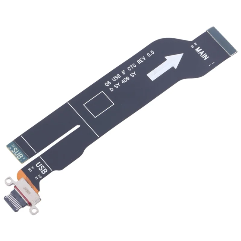 For Samsung Galaxy Z Fold6 5G F956B OEM Dock Connector Charging Port Flex Cable (Without Logo)