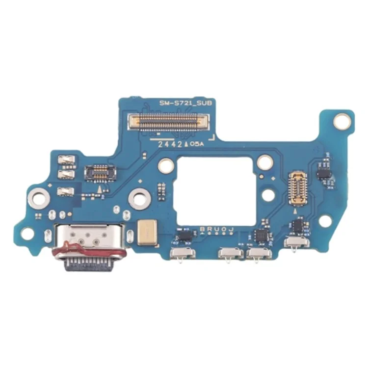 Para Samsung Galaxy S24 FE S721U Conector de Dock OEM Cabo Flexível da Porta de Carregamento (Sem Logo)