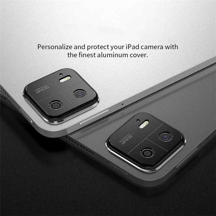 WANLONFENG Serie LHJ Para Xiaomi Pad 6 Max 14 Protector de Lente de Cámara de Metal Hueco con Paño de Limpieza de Lente