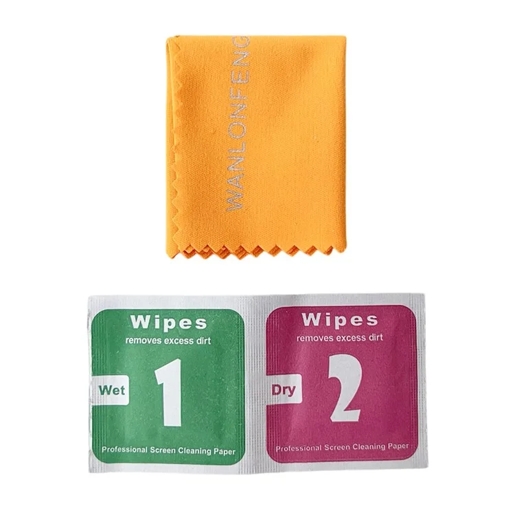 WANLONFENG Serie LHJ Para Xiaomi Pad 6 Max 14 Protector de Lente de Cámara de Metal Hueco con Paño de Limpieza de Lente
