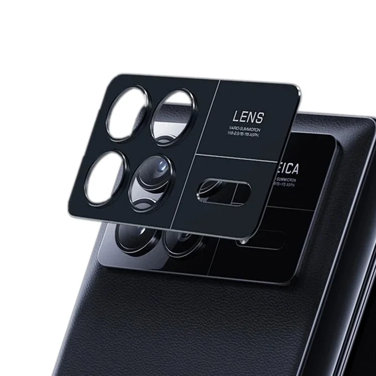 WANLONFENG LHJ Série Pour Xiaomi Mix Fold 3 5G Protecteur de Lentille de Caméra en Métal Ajouré avec Chiffon de Nettoyage d'Objectif