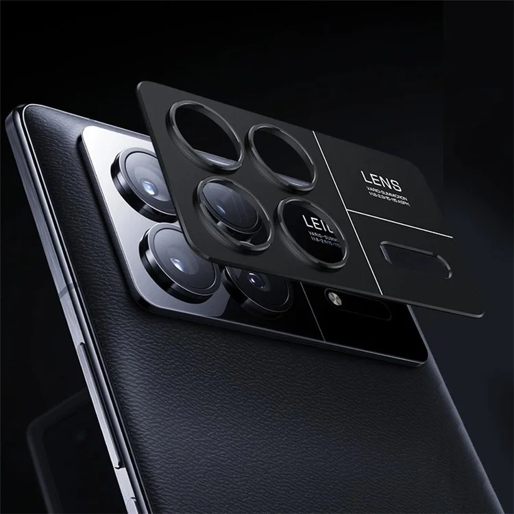 WANLONFENG LHJ Série Pour Xiaomi Mix Fold 3 5G Protecteur de Lentille de Caméra en Métal Ajouré avec Chiffon de Nettoyage d'Objectif