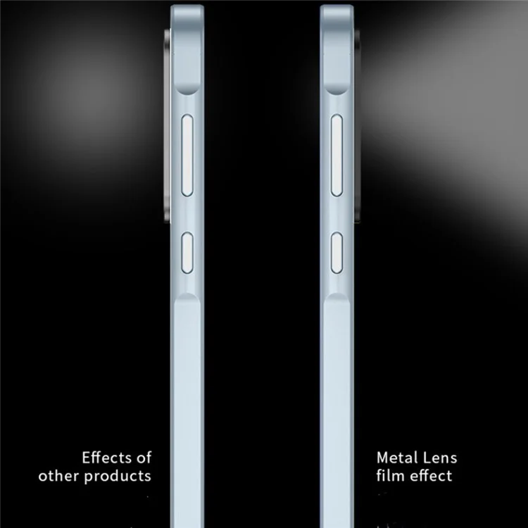 WANLONFENG LHJ Series Protector de Objetivo de Metal Calado para Samsung Galaxy A35 5G con Paño de Limpieza de Lentes