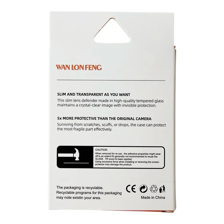 WANLONFENG LHJ Series Protector de Objetivo de Metal Calado para Samsung Galaxy A35 5G con Paño de Limpieza de Lentes