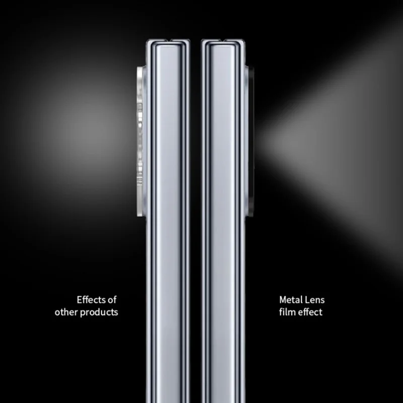 WANLONFENG LHJ Series For Samsung Galaxy Z Fold5 5G Metal Camera Lens Protector Integrated Lens Film