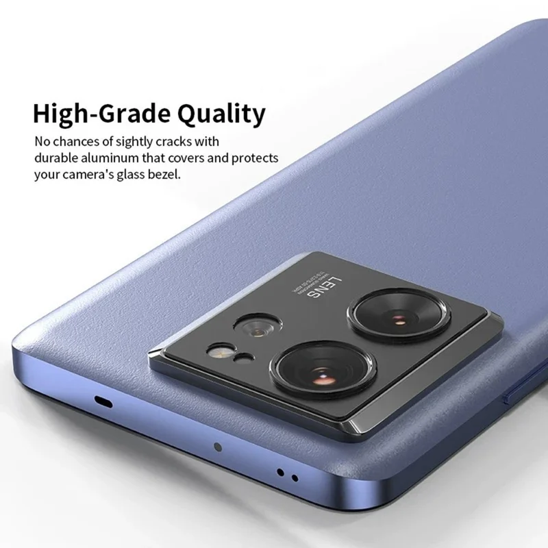 WANLONFENG LHJ Series For Xiaomi 13T Pro / 13T Metal Camera Lens Protector Integrated Lens Film