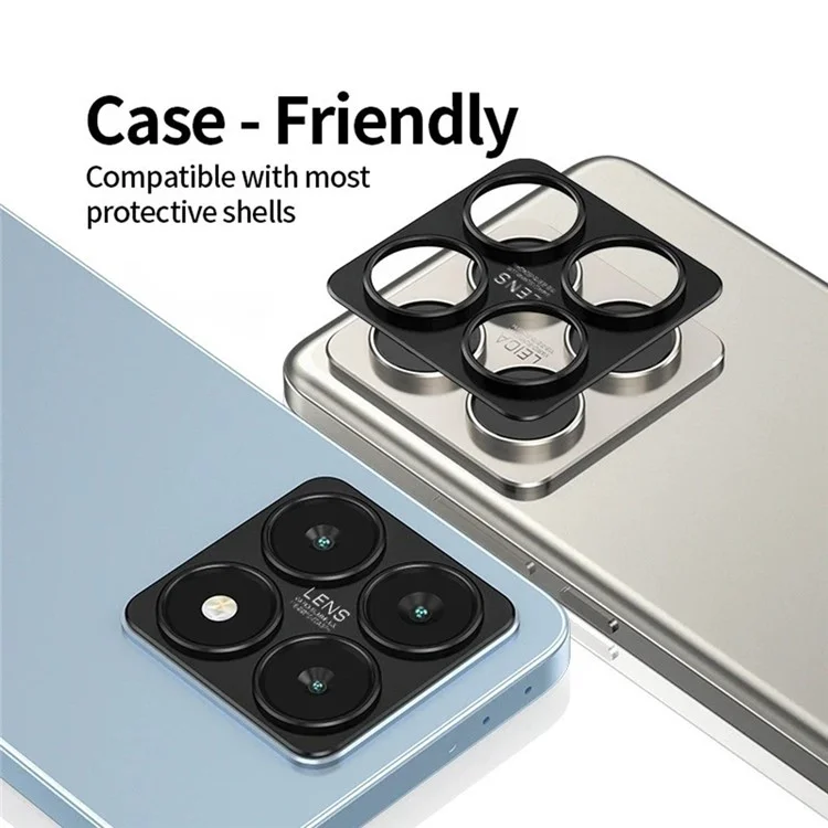 WANLONFENG LHJ Series For Xiaomi 14T Metal Camera Lens Protector Integrated Lens Film