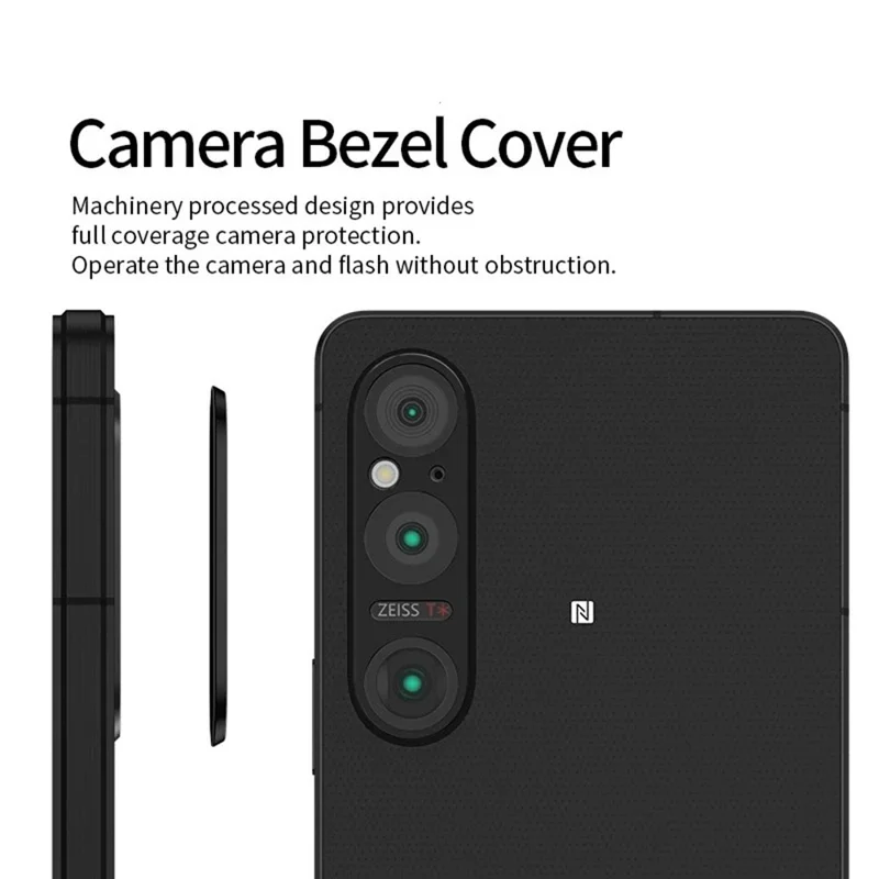 WANLONFENG LHJ Series For Sony Xperia 1 VI Metal Camera Lens Protector Integrated Lens Film