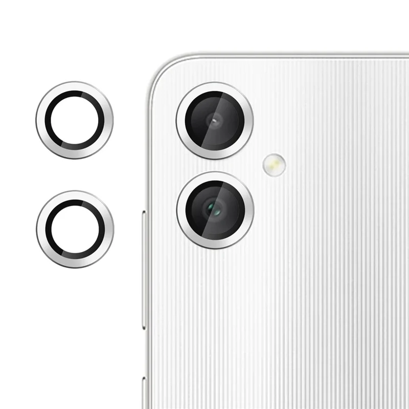 KALEBOL KLB-LPC002 Objektivschutz für Samsung Galaxy A06 4G / 5G Handy - Kratzfeste, ultradünne Panzerglasfolie - Silber