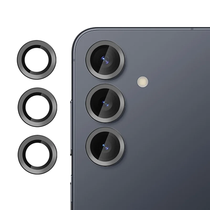 KALEBOL KLB-LPC002 Displayschutz für Samsung Galaxy S25 Smartphone - Kratzfest, Ultra Dünn, Gehärtetes Glas - Schwarz