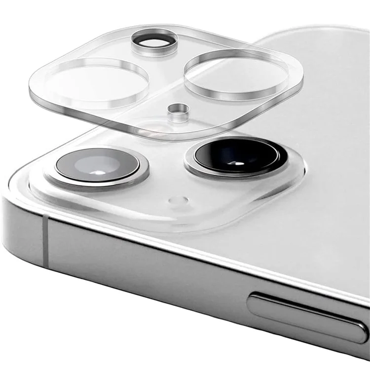 KALEBOL KLB-LPC001 Für iPhone 14 / 14 Plus Einteilige Kameraobjektiv-Schutzfolie Klares Hartglas Objektivschutz